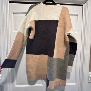 Open cardigan